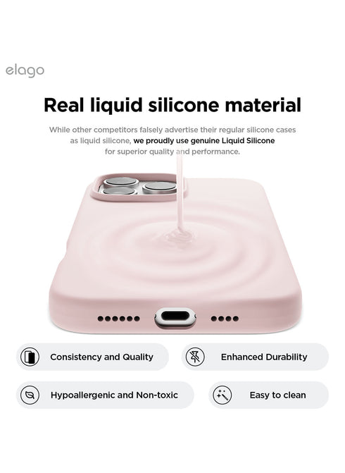 elago iPhone 16 Pro MAX Case Liquid Silicone